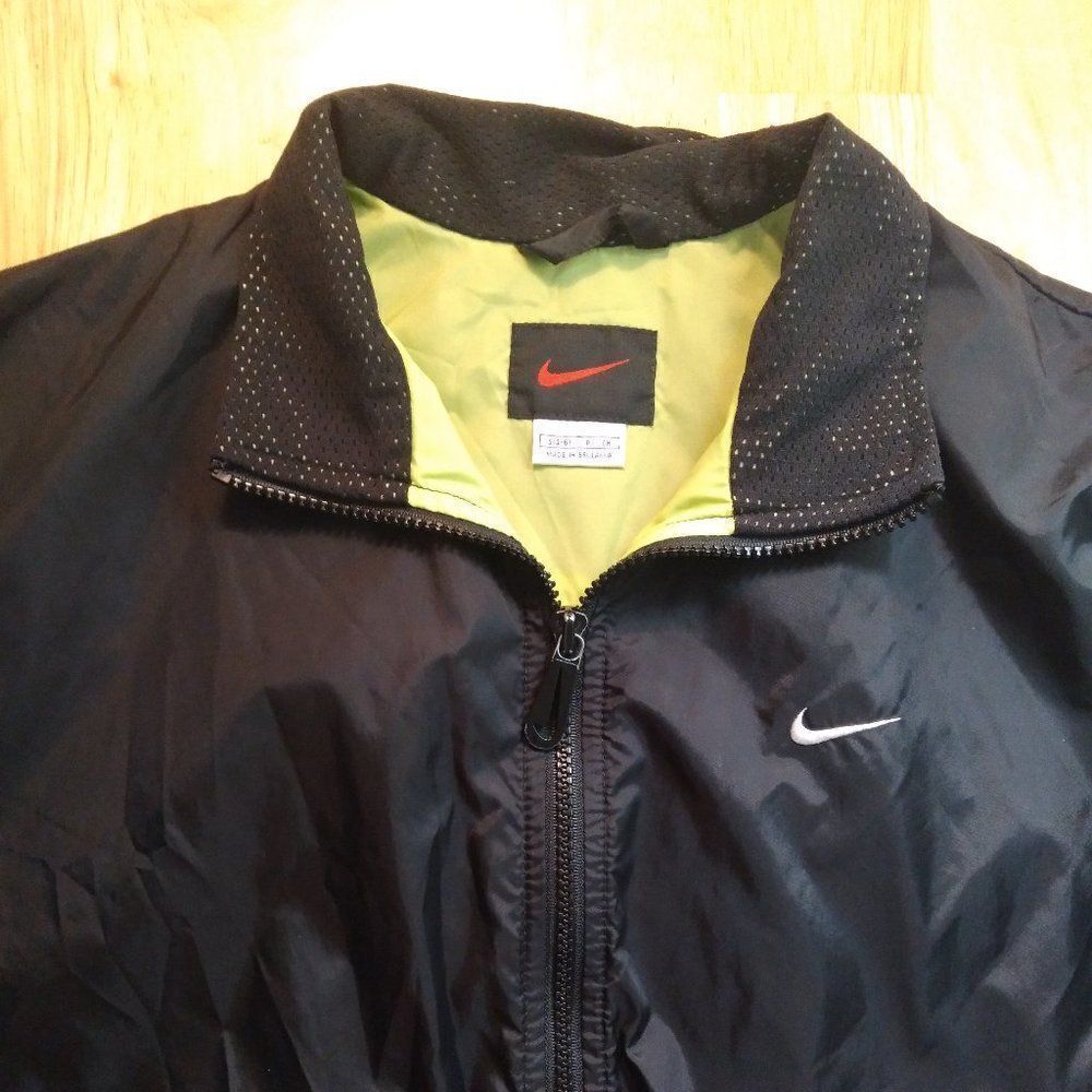 Vintage 90s Nike Color Block Windbreaker Jacket Spell Out Logo